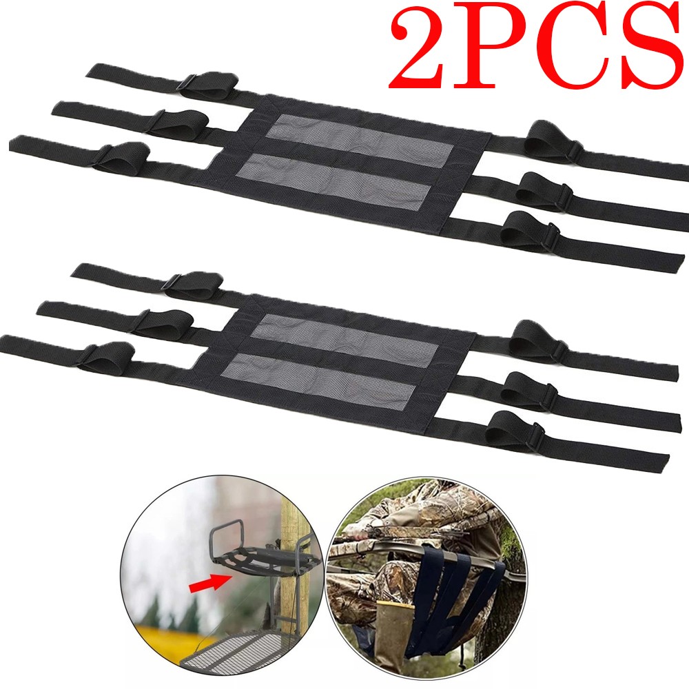 2*Universal Fitting Tree Stand Seat Replacement Adjustable for Ladder Stand Seat