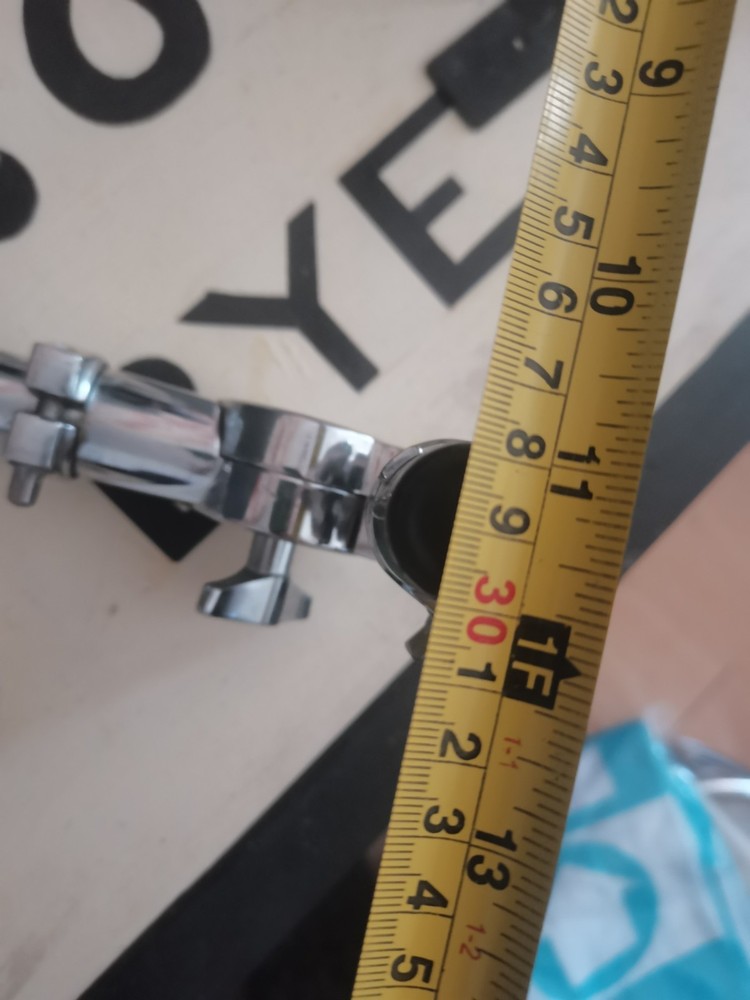 Pearl long stem short throw tom mount/holder