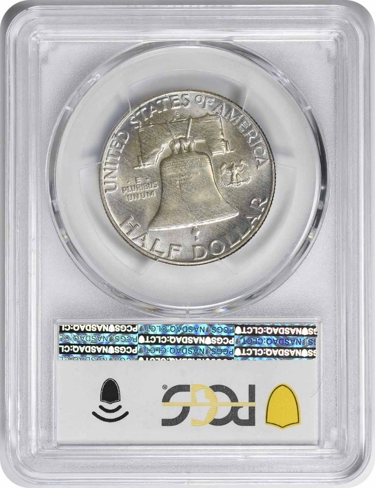 1951-D Franklin Silver Half Dollar MS65FBL PCGS