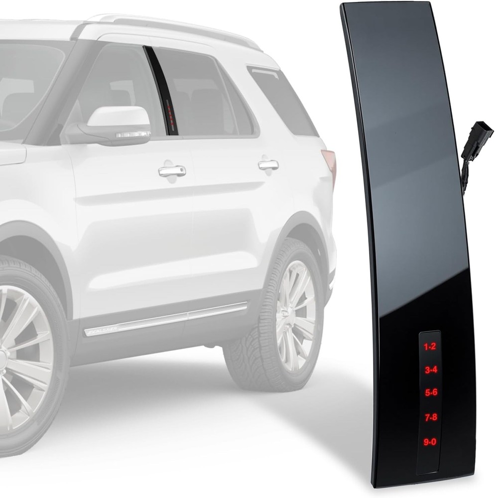 Front Door Keyless Entry Keypad Driver B Pillar Trim For Ford Explorer 2011-2019