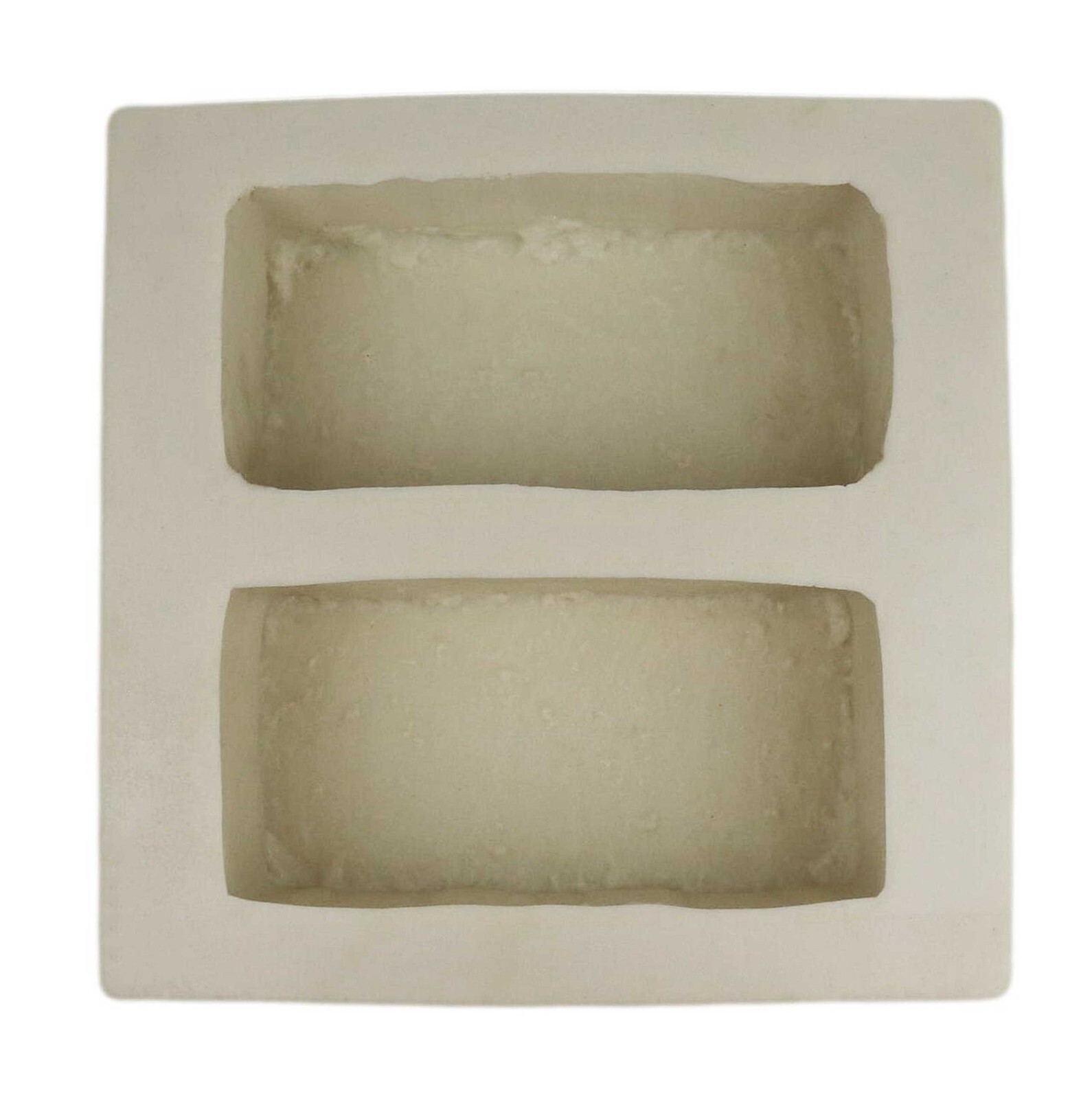 Rubber Molds for Concrete, Old World Brick Pavers, 2-Brick Mold