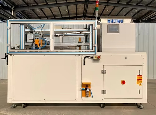 High Speed Box Carton Unpacking Forming Machine Case Erector
