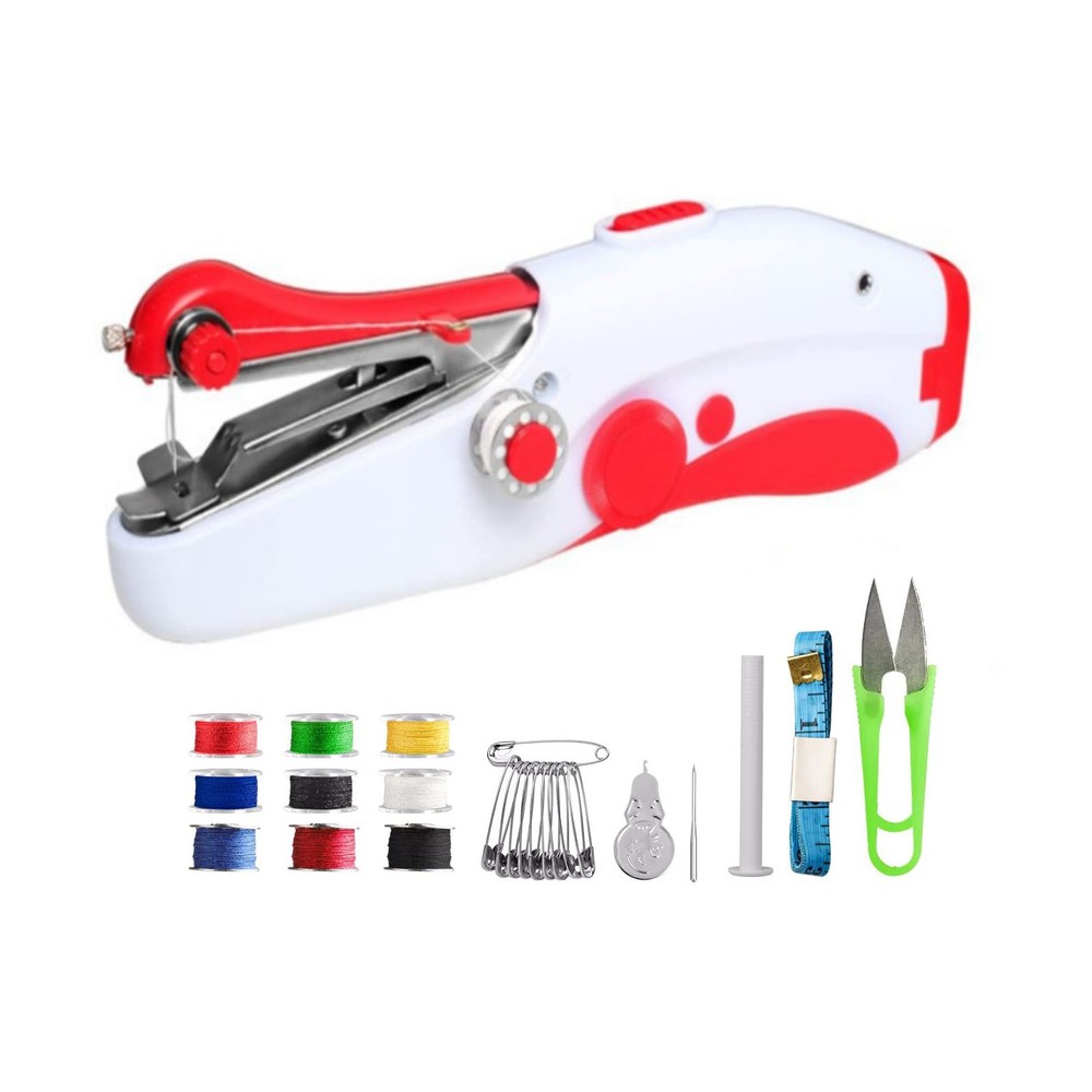 Lightweight Portable Mini Compact Handheld Electric Stitch Sewing Machine