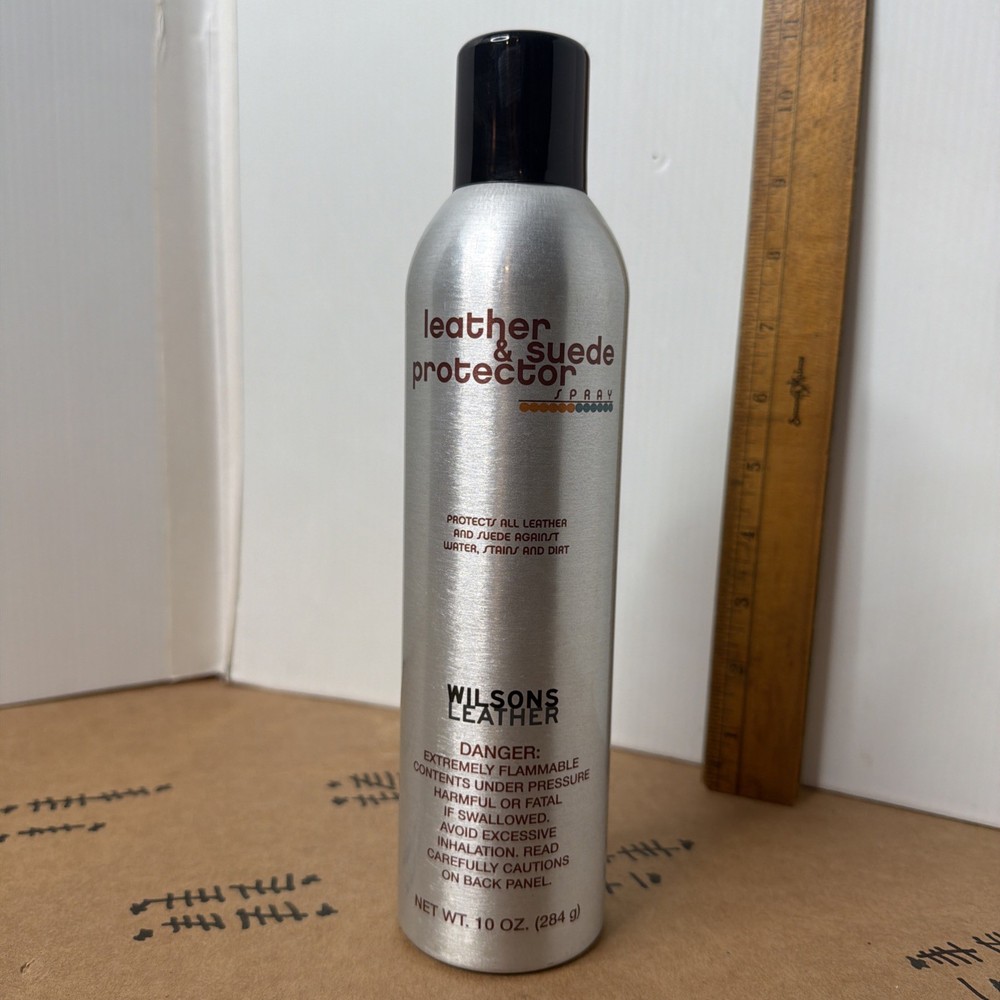 Wilsons Leather Leather & Suede Protector Spray 10 Oz NOS