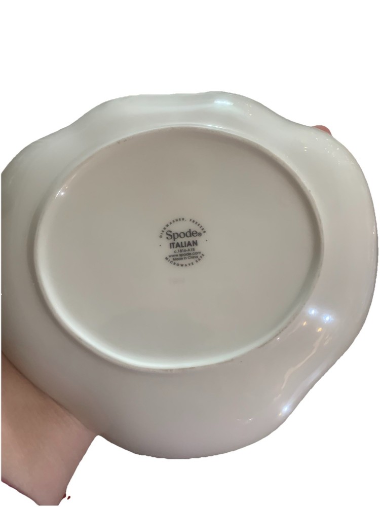 Spode Italian Handled Tray. 8" By 8"