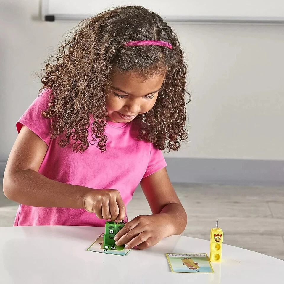 Mathlink Cubes Number blocks1-10 Activity Set, 30 Preschool Learning Activities,