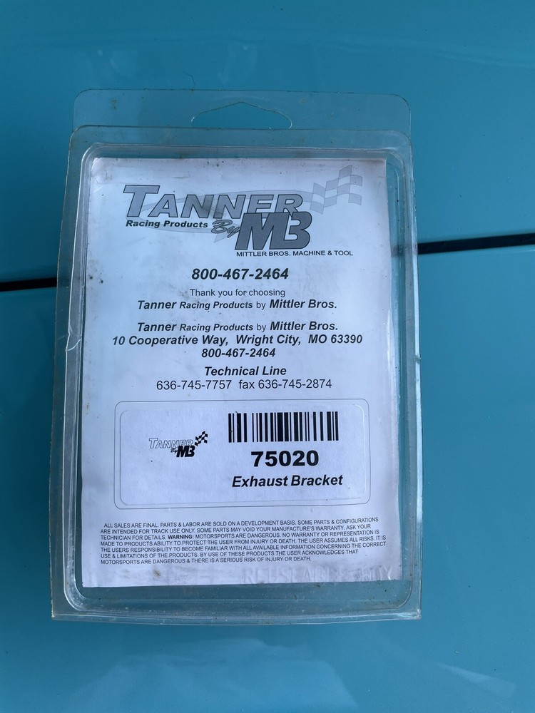 Quarter Midget Tanner Exhaust Bracket