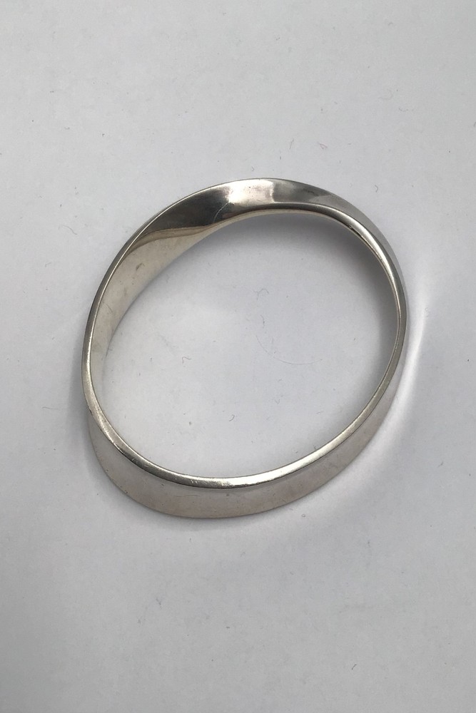 Danish Sterling Silver Modern Bangle