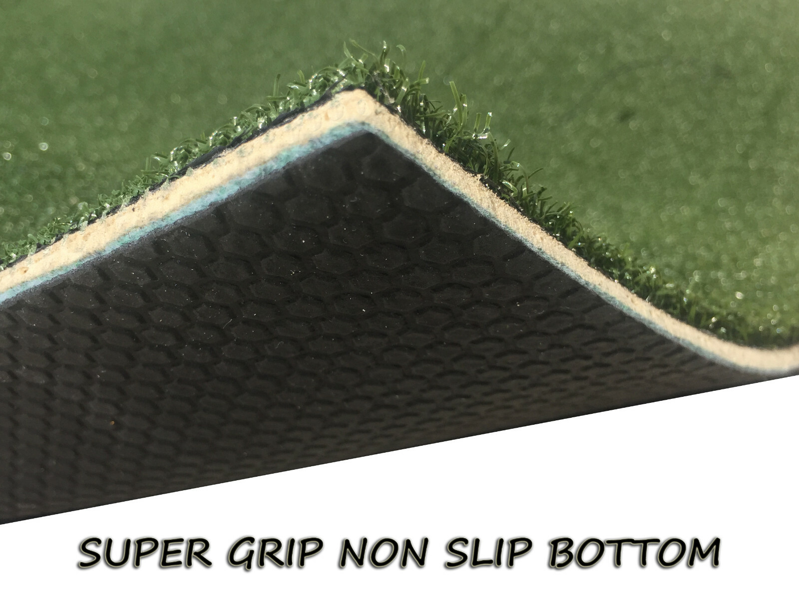 3'x 8' Turf Softball Pitchers Pitching Training Aid Baseball Mat Super Grip Foam