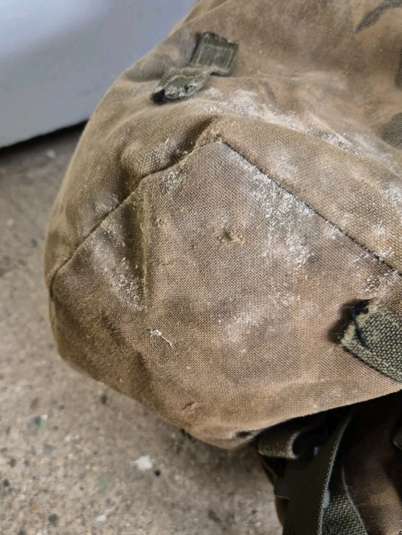 GENUINE BRITISH ARMY BERGEN RUCKSACK DPM LONG BACK 120L SIDE POUCHES + YOKE