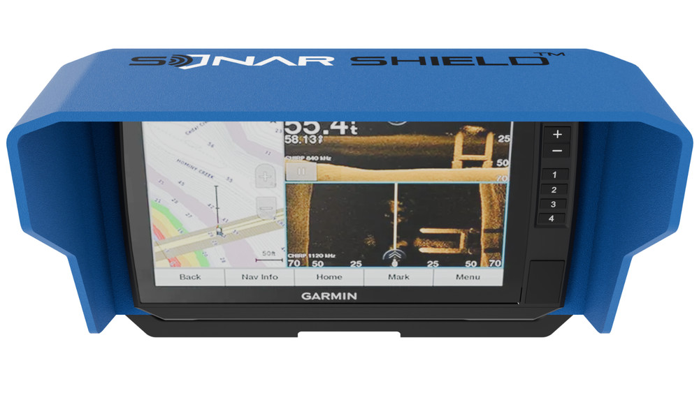 Garmin Echomap UHD 93SV Visor by Sonar Shield