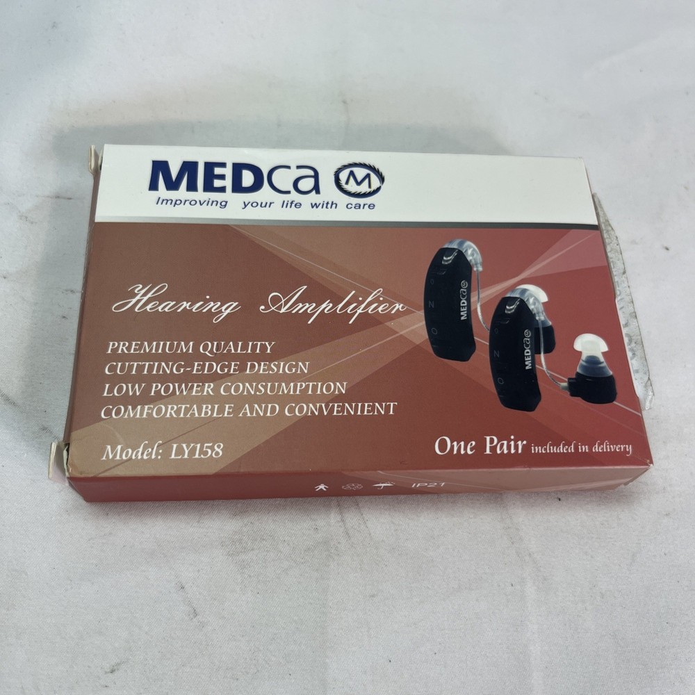 Medca Hearing Amplifier Model LY158 New Open Box