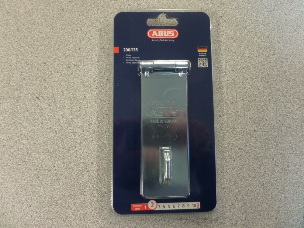 ABUS 200/135 5 1/2" STRAIGHT PADLOCK HASP