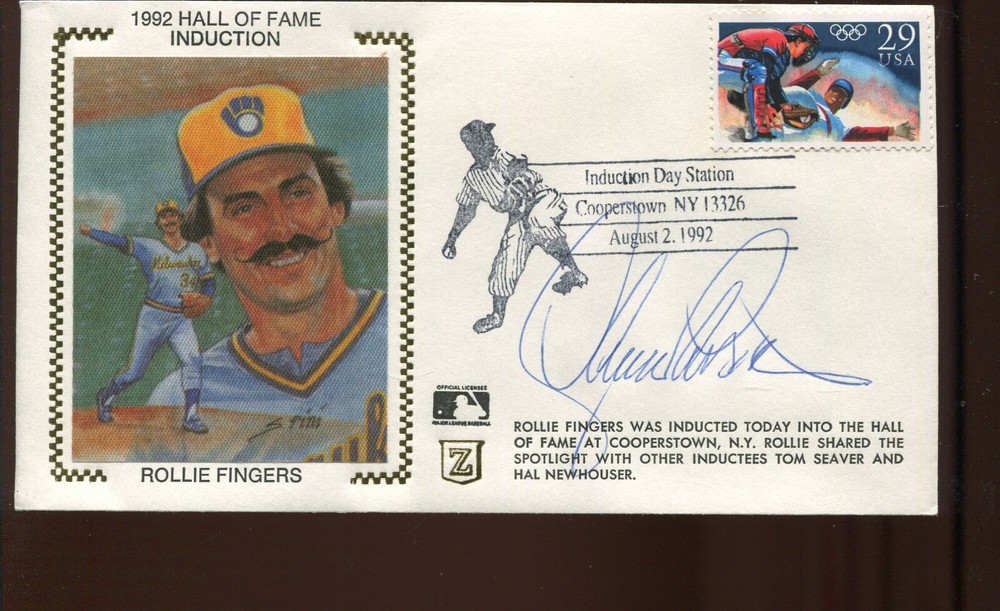 LANCE PARRISH      BASEBALL PLAYER SIGNED COVER LV5033