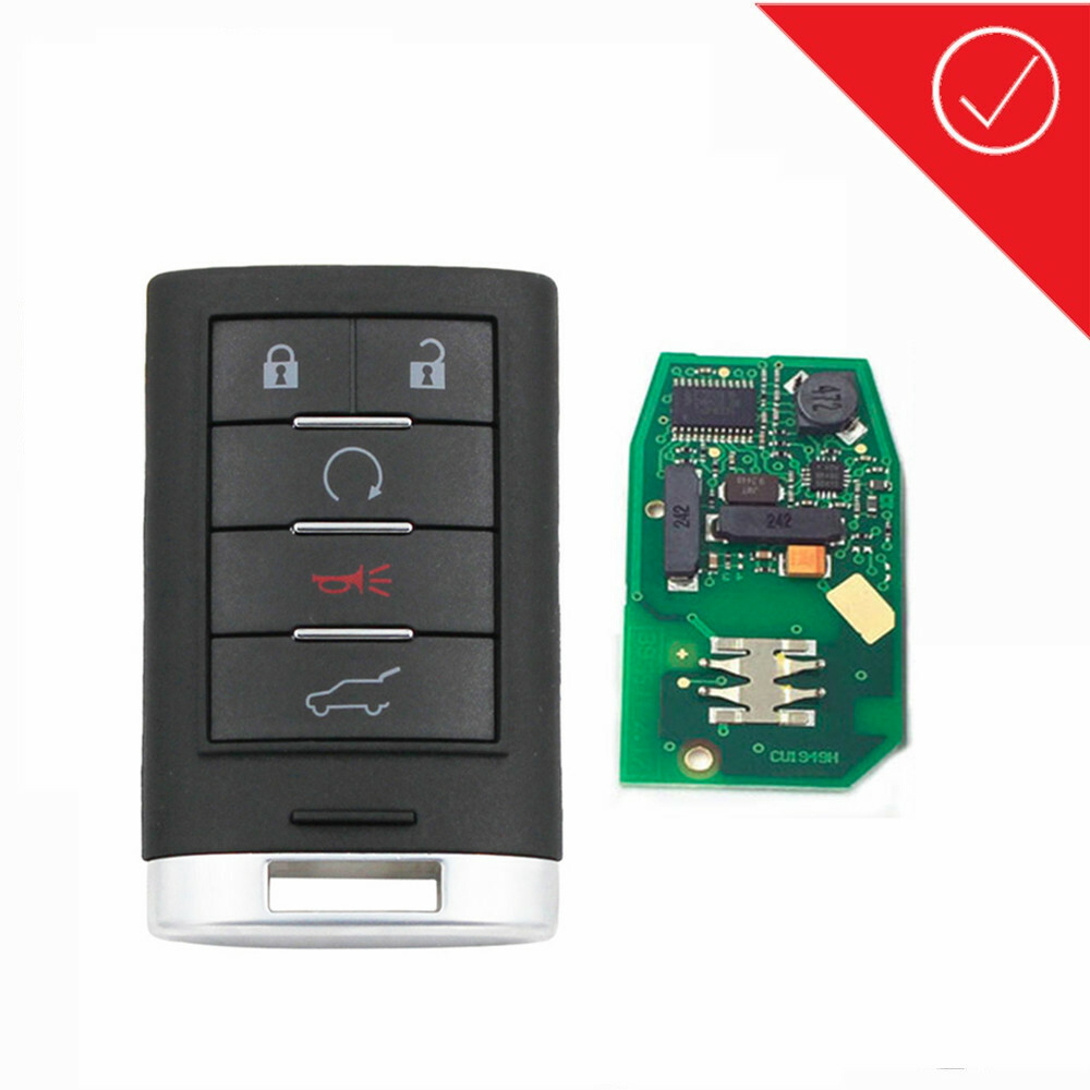 2 for Cadillac 2010-2015 SRX 2013 2014 ATS XTS Keyless Entry Remote Key Fob