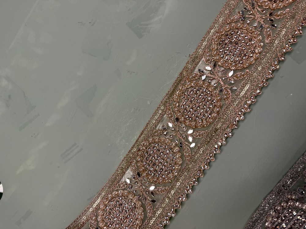 Sequin Gold Trim