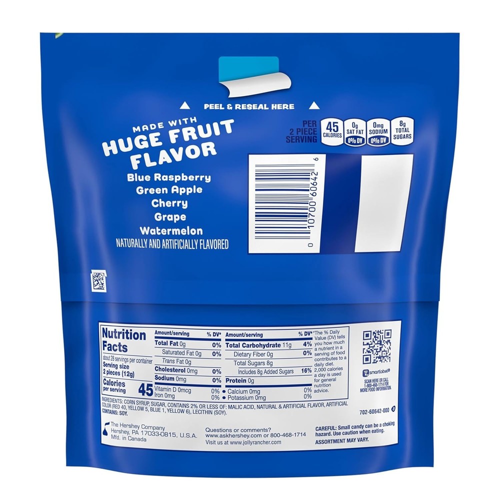 Fruit Flavored Hard Candy Bag, 12 oz
