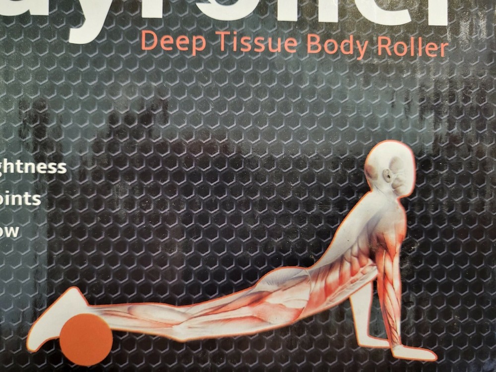 PBLX Pure Deep Tissue Body Roller Self-Massage 18" Release Trigger Points