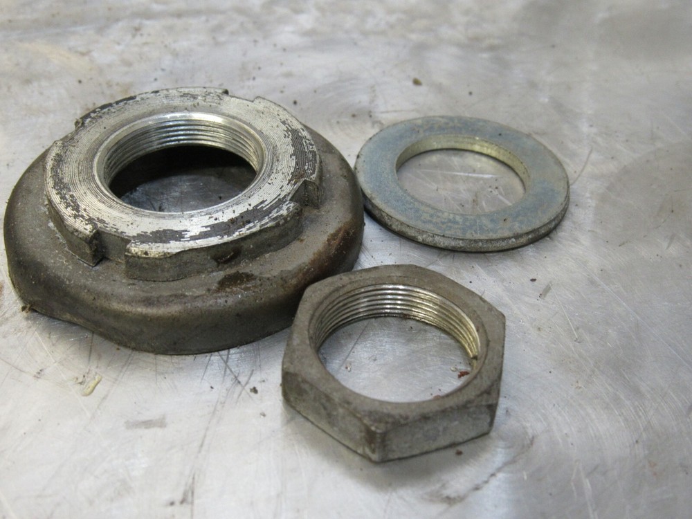 1982 CB650 Honda Triple Tree Spanner Nut Washer Bolt Cb 650