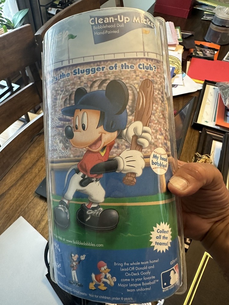 Mickey Mouse White Sox Bobblehead Rare