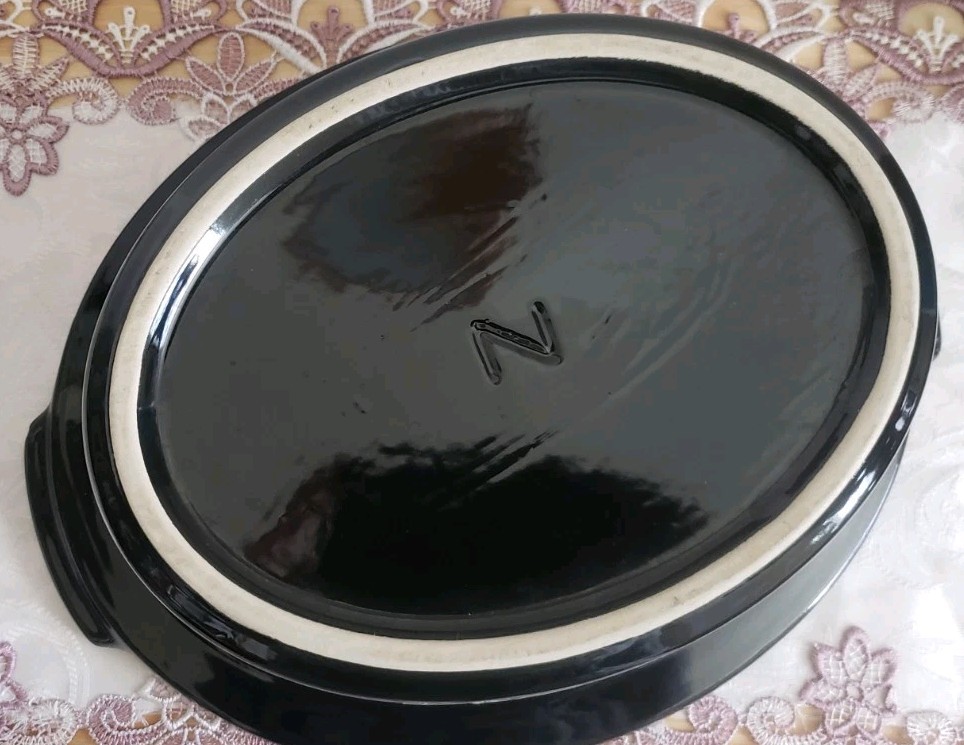 Insert for Hamilton Beach Crock Pot Model 33256 Oval Ceramic Black