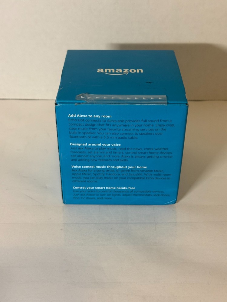 Amazon Echo Dot 3rd Gen Smart Speaker - Heather Gray (D9N29T) B2