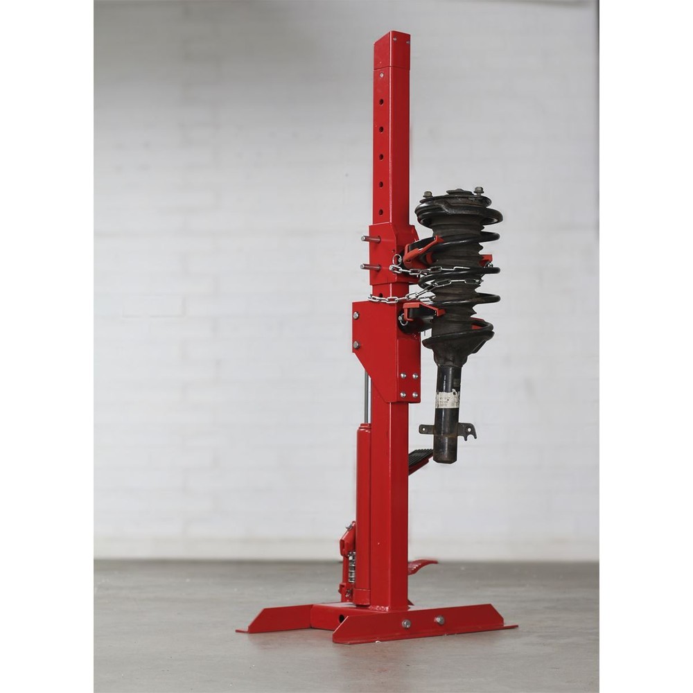 Sealey Coil Spring Compressing Station with Gauge Hydraulic 2000kg Capacity