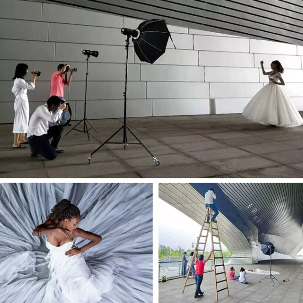 US TRIOPO K2-90 90cm/35.4" Foldable Octagon Softbox fr Studio Bowens Flash Light