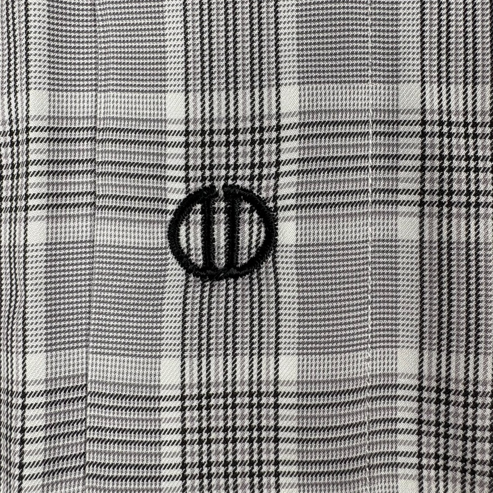 David Donahue Men's Shirt 15 1/2 15.5 32 Long Sleeve French Cuff Gray White New