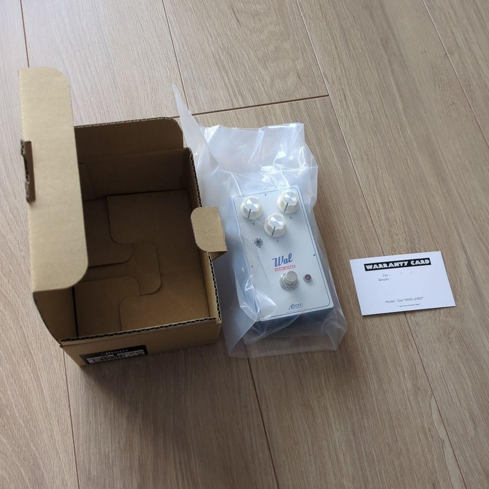 Altero Custom Guitars Wal Hand Wired New