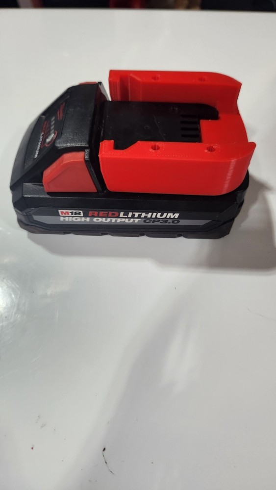 Milwaukee M18 Battery Holder / Bracket / Mount