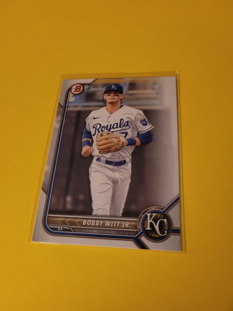 !!!     BOBBY WITT JR   BOWMAN  BASEBALL CARD  $$