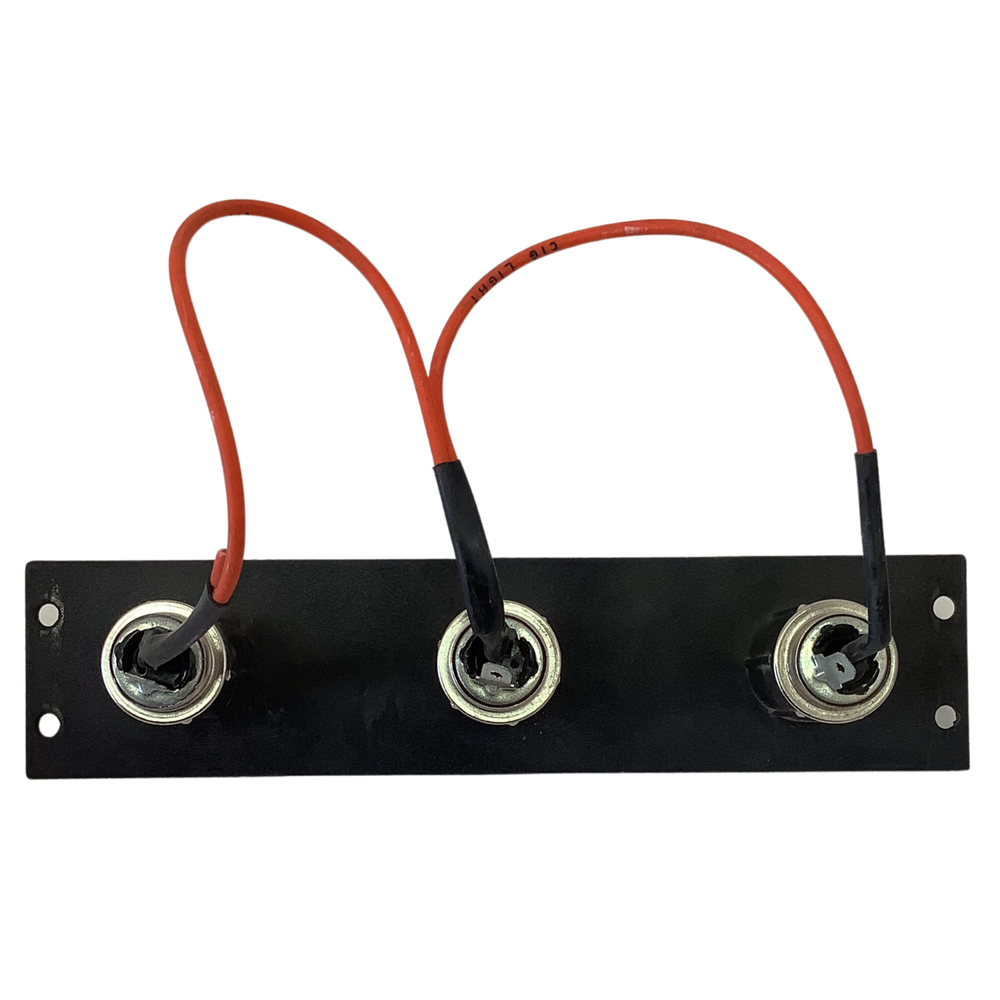 Police Center Console 12 Volt Multi Socket Hardwired Outlet w/ Socket Covers #2