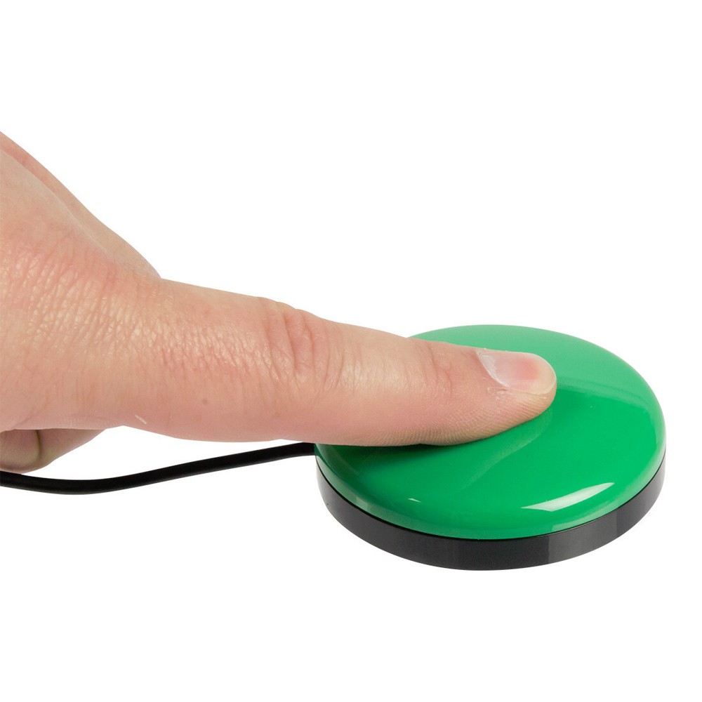 AbleNet Buddy Button Switch Green - Assistive Technology Switch - #57200