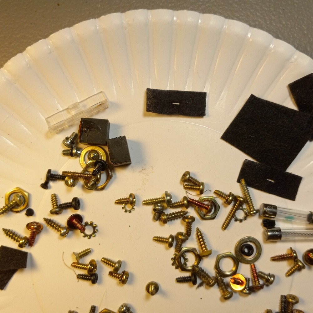 TEARDOWN SCREWS TECHNICS SA-300 STEREO RECEIVER