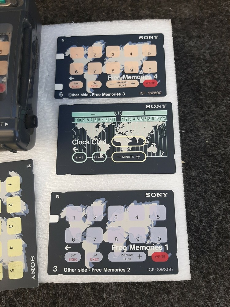 Sony short wave receivericf Sw800