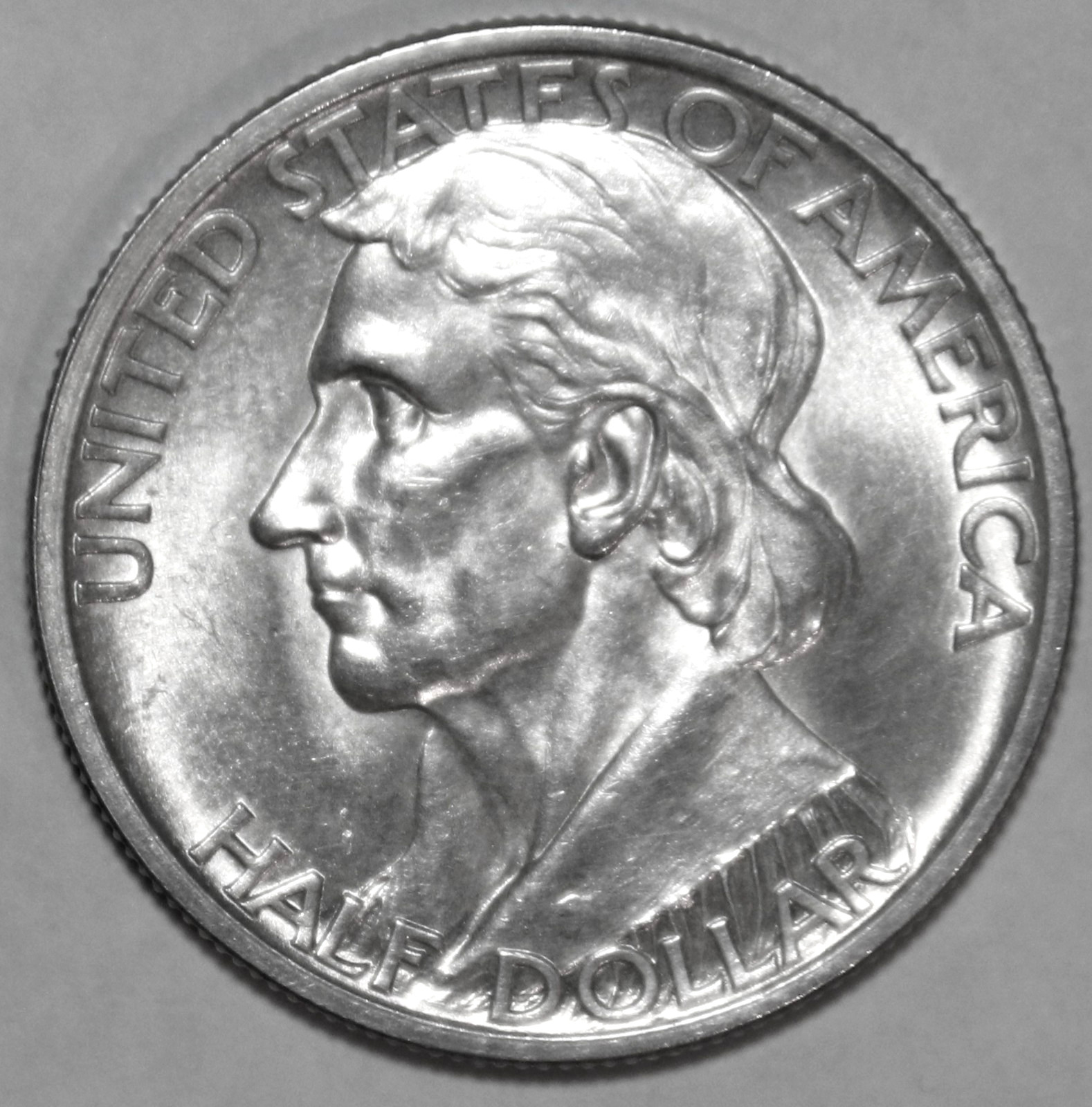 1937-P BOONE COMMEORATIVE HALF DOLLAR -GEM BRILLIANT UNCIRCULATED - #2568D