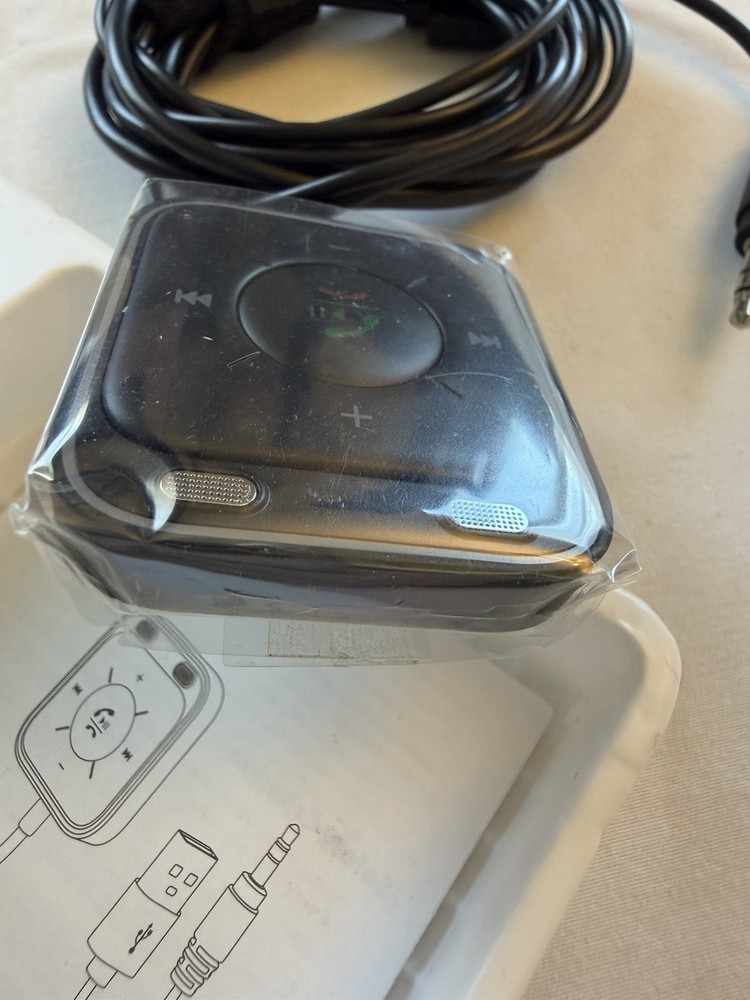 JOYROOM JR-CB3 Bluetooth Transmitter USB/AUX Dual-mic ENC, LED Ring, HD Calling