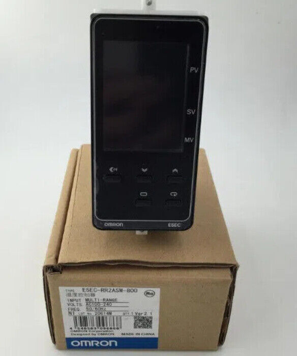 Digital Temperature Controller E5EC-RR2ASM-800 100-240VAC New