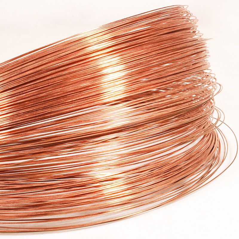 Soft Thin Copper Wire Round Solid Thick 0.2mm~5mm for Craft Jewellery Sculpture