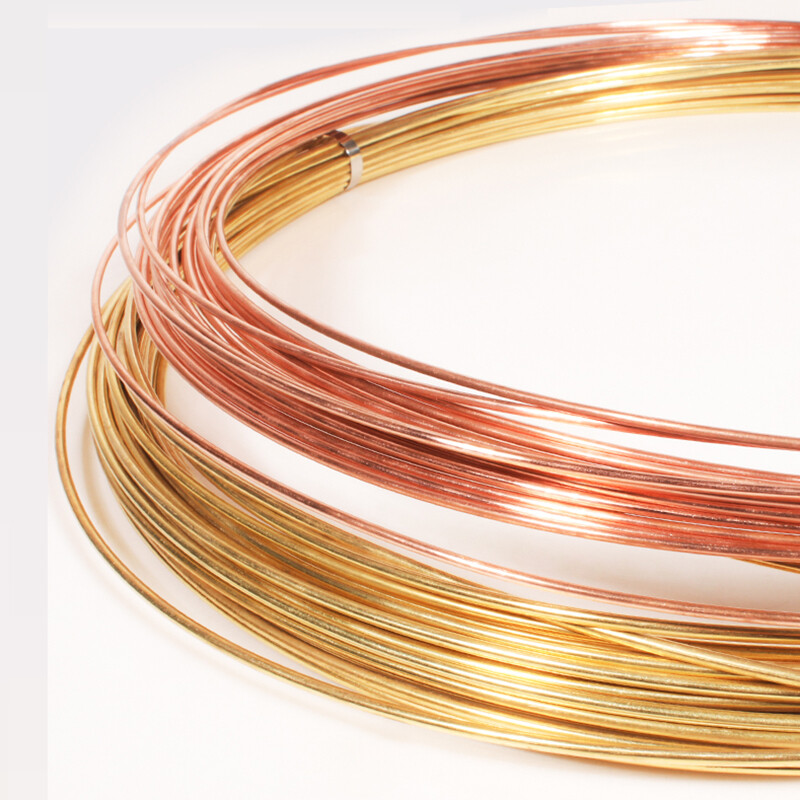 Soft Thin Copper Wire Round Solid Thick 0.2mm~5mm for Craft Jewellery Sculpture