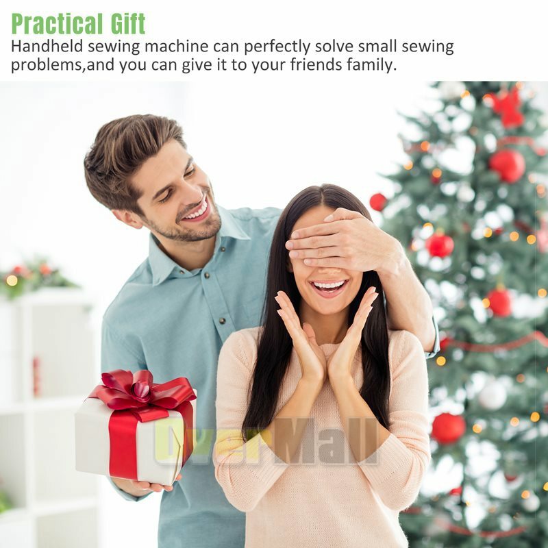 Handheld Sewing Machine, Mini Portable Electric Sewing Machine for Beginners DIY
