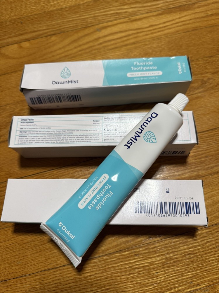 Dawn Must Toothpaste Fresh Mint