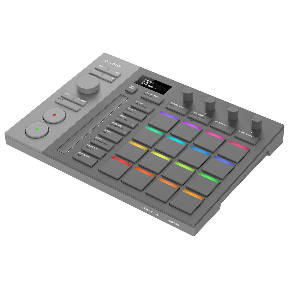 AlphaTheta SLAB Music Production Controller with Case Package