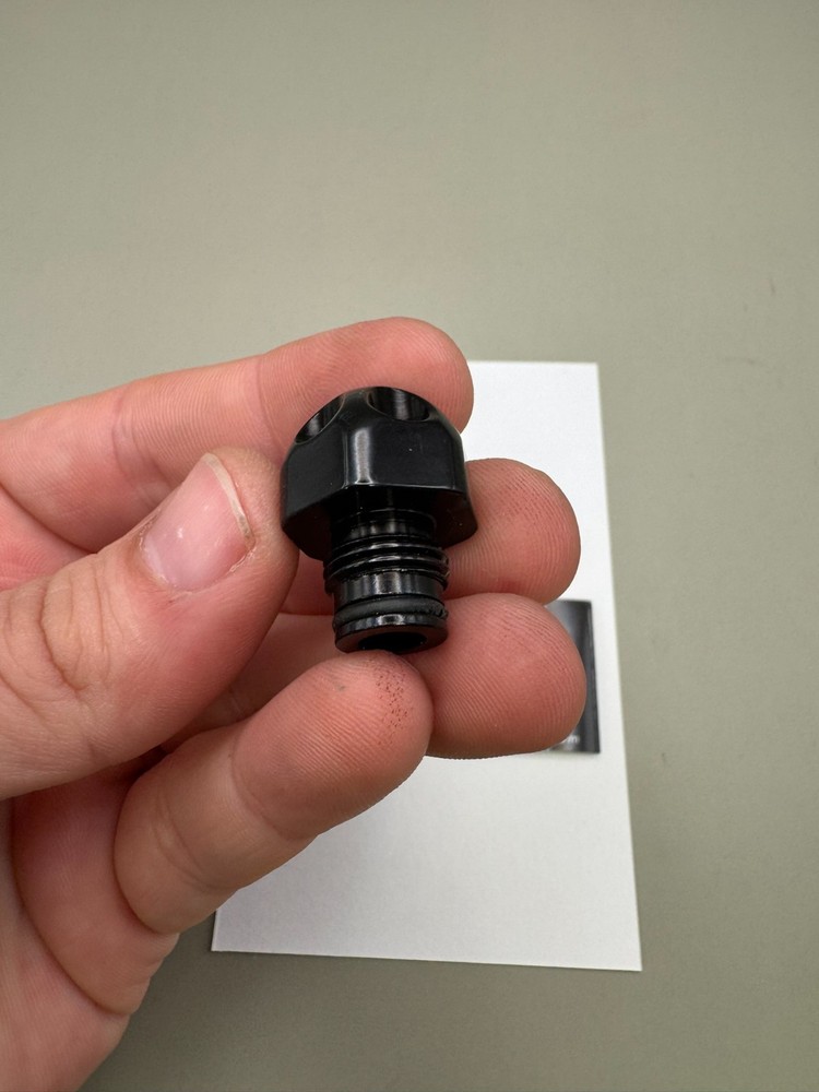 System X Intimidator Ram Cap-Gloss Black