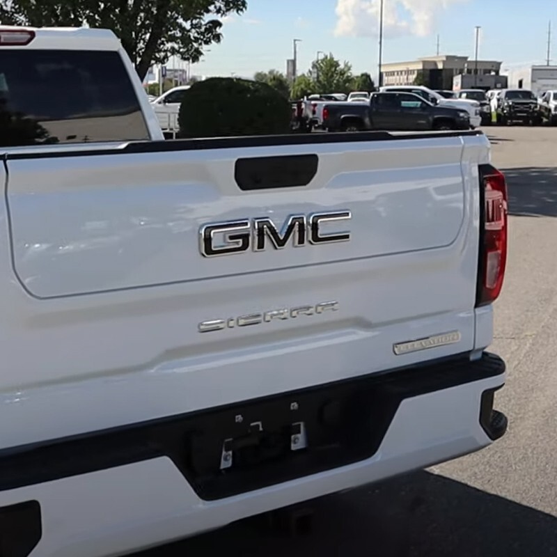 NEW Front & Rear Emblem Black kit For 2019 - 2025 GMC Sierra 1500 2500HD 3500HD