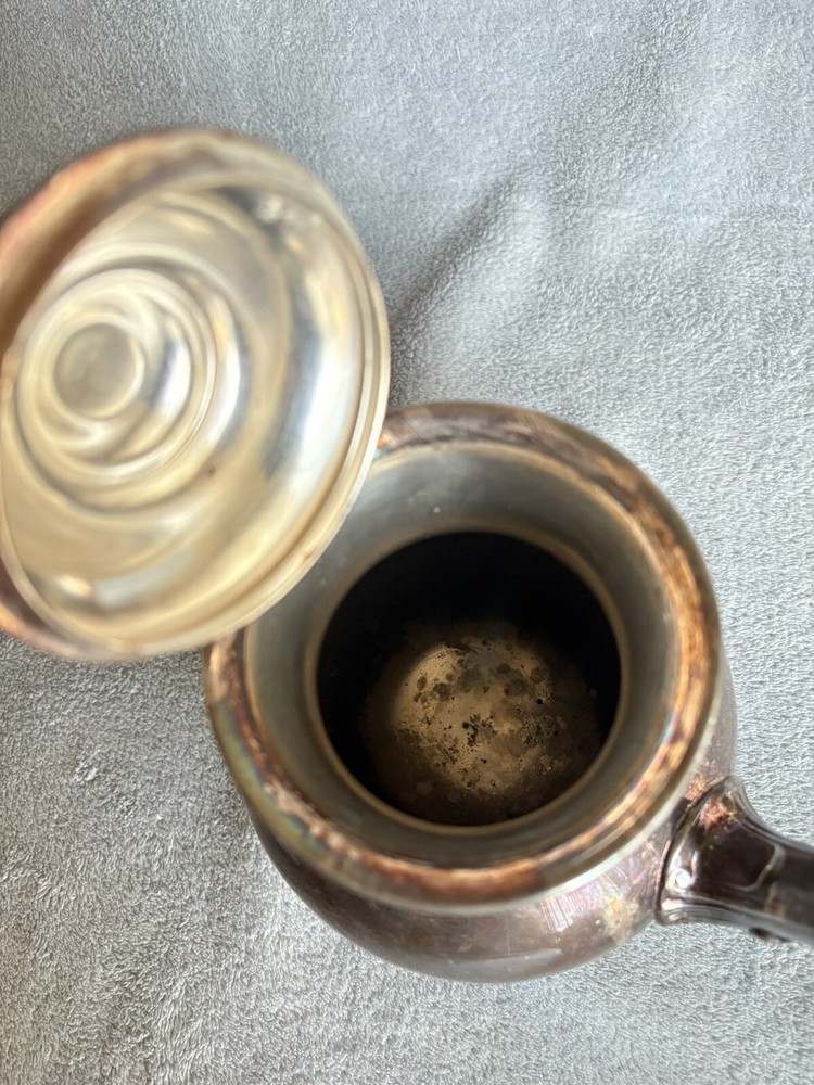 Vintage Reed & Barton 5600 Regent Silver Plated Creamer Server & Sugar Bowl Set