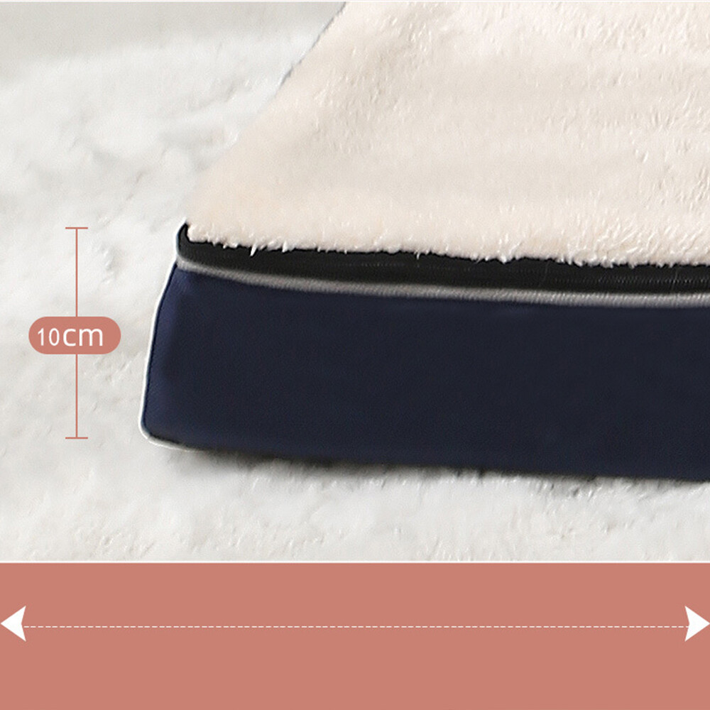 Orthopedic Memory Foam Dog Bed Pet Sleeping Cushion Washable Pet Removable Cover