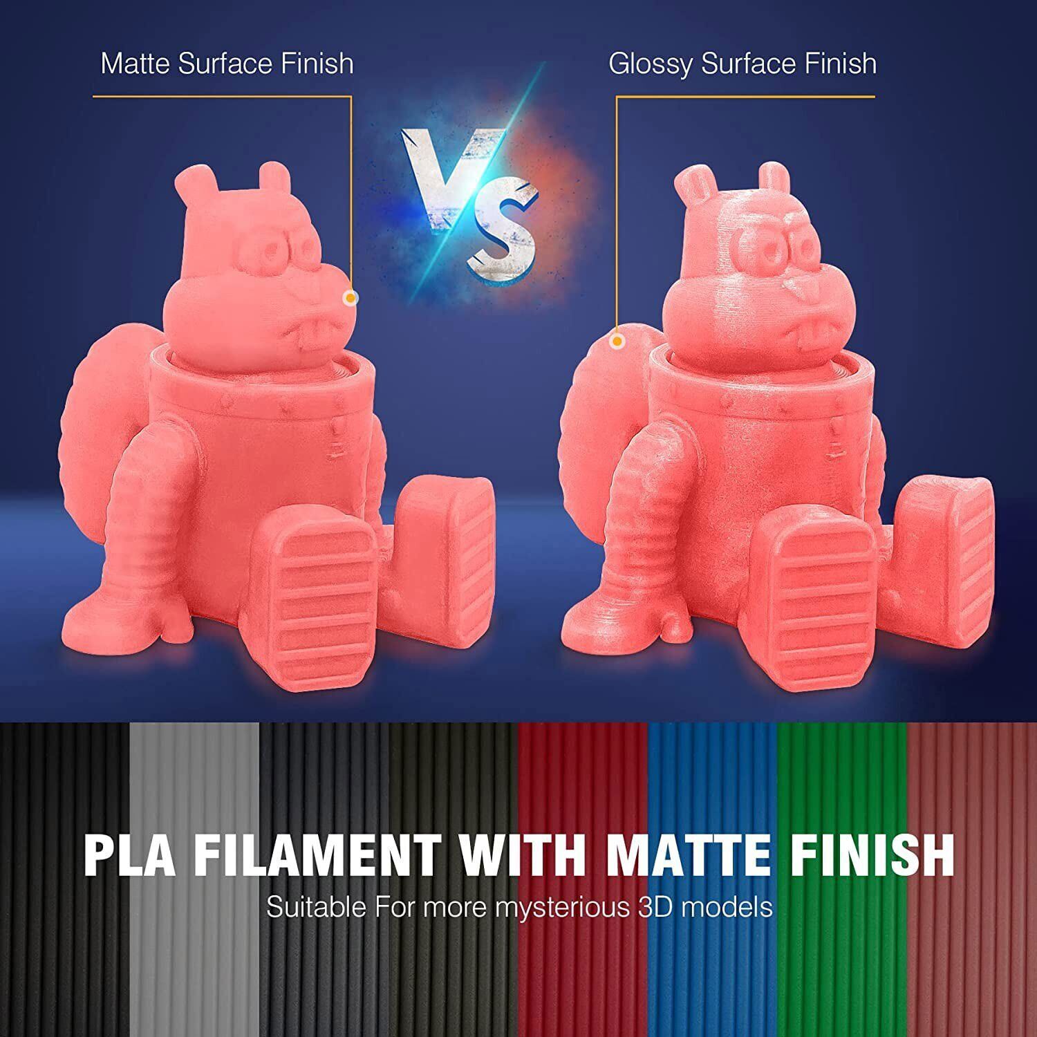 SUNLU 1KG 3D Filament PLA/PLA Matte/PLA Meta/PLA+/ABS/PETG/SILK 1.75mm TPU-500g