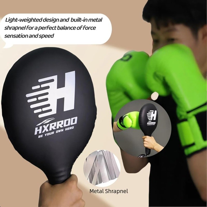 Lightweight Boxing Pads High Density Force Feedback Agility Training Tool New